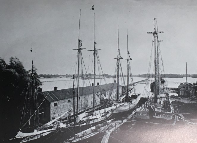 MUIR BROTHERS DRYDOCK AT PORT DALHOUSIE