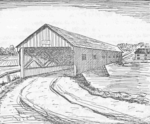 Covered Bridge, West Montrose