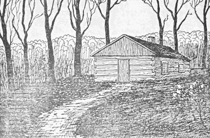 First Schoolhouse in Waterloo—Built 1820