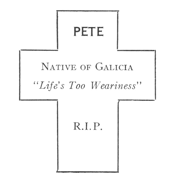 Pete's epitaph