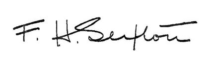 signature of F. H. Sexton
