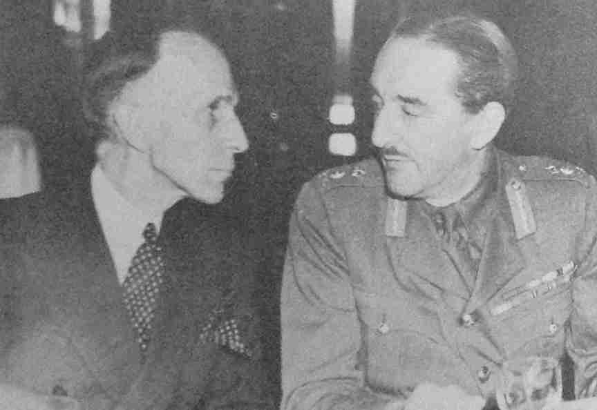 The High Commissioner and General Sir Alan Brooke, 1940