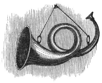 illustration of a hunter horn