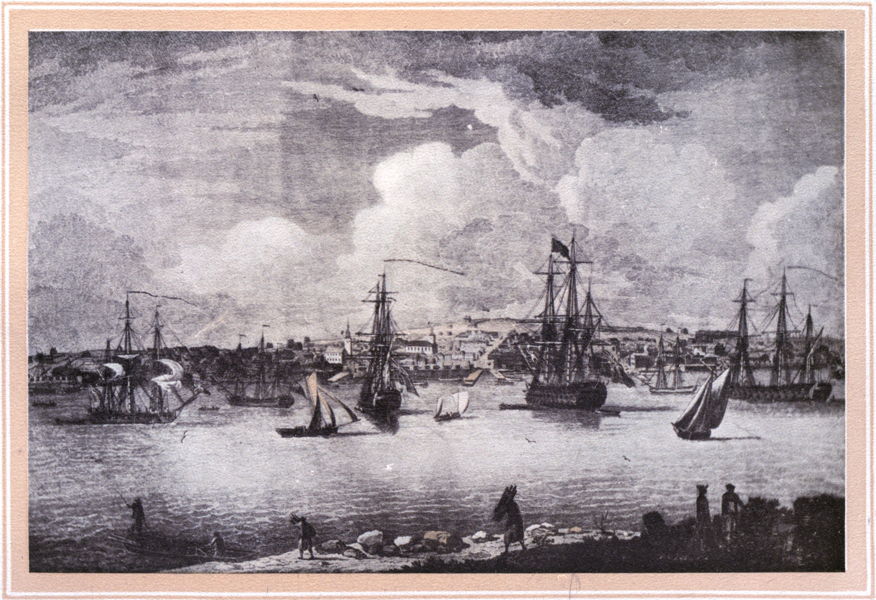Halifax and Harbour from Dartmouth about 1760