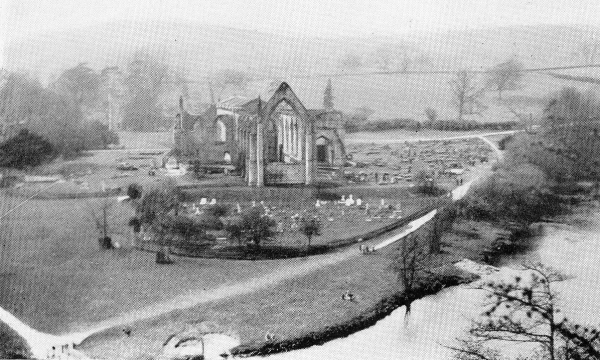 Bolton Abbey and graveyard