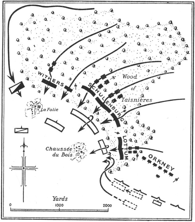 map of battle movements