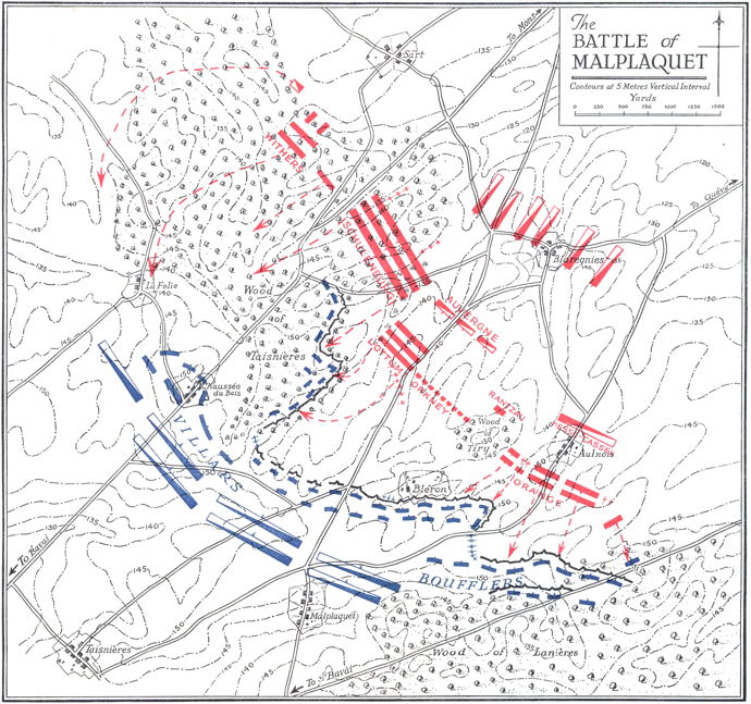 map of battle movements