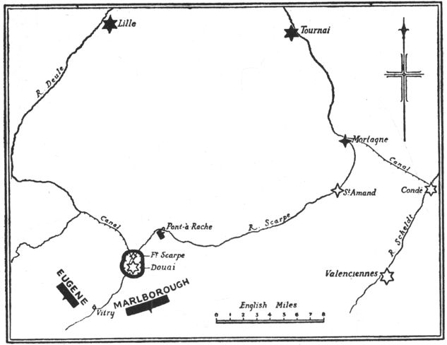 map of battle positions