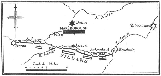 map of battle positions