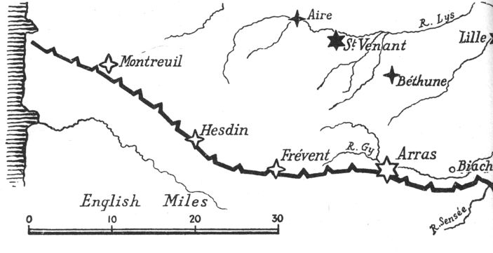 map of conflict zone