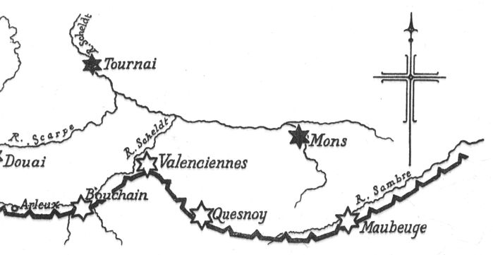 map of conflict zone