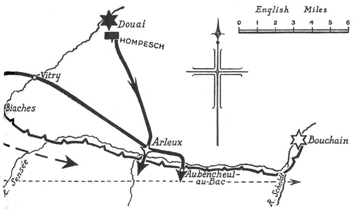 map of battle movements