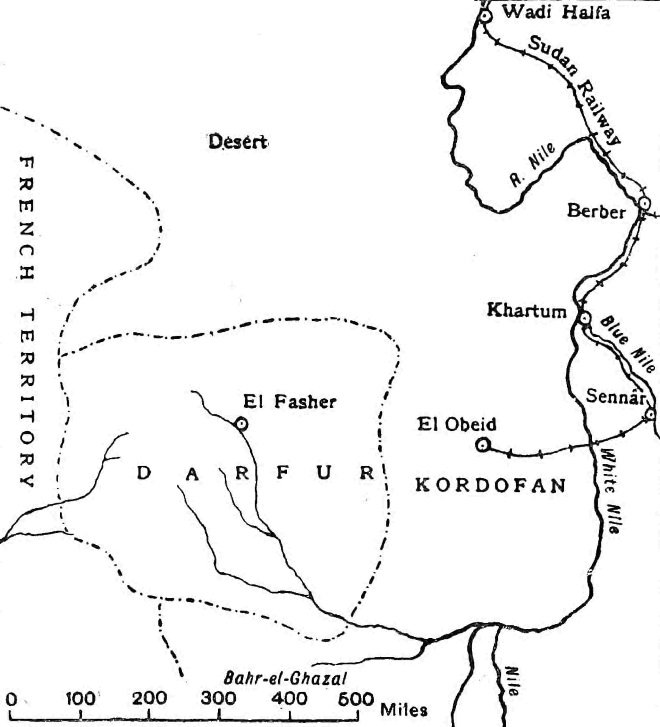 Darfur: Allied operations against Turkish-Sudan