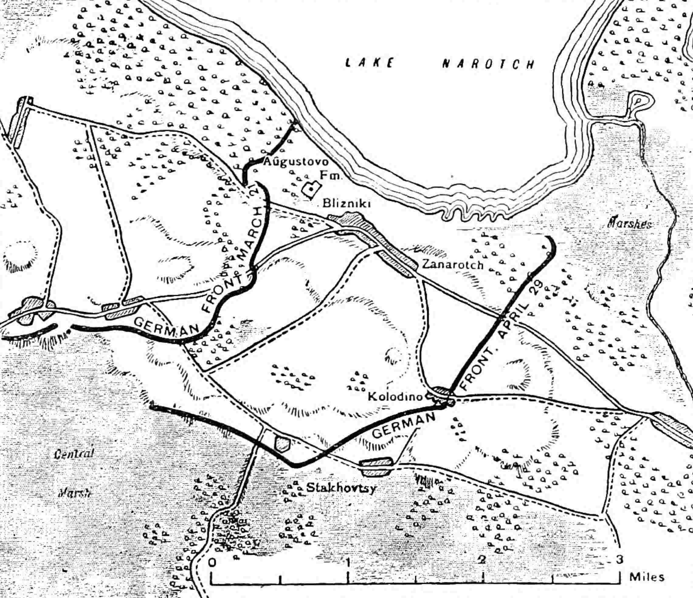 Lake Naroch offensive