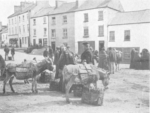 photo of market day in down square