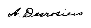 signature of A. Desrosiers
