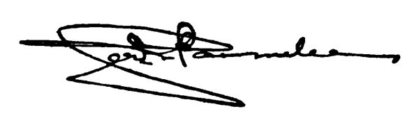 signature of George W. Parmelee