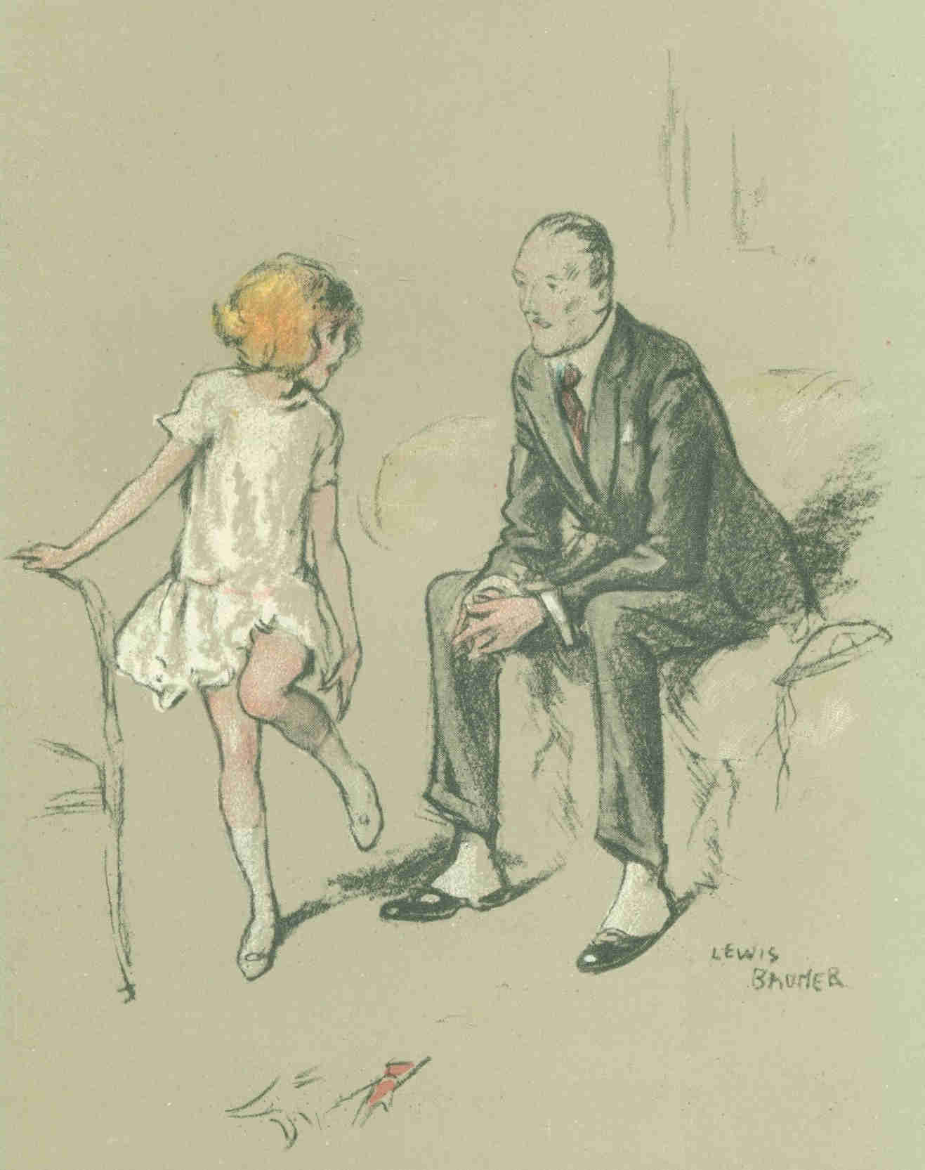 Young woman points to stockings