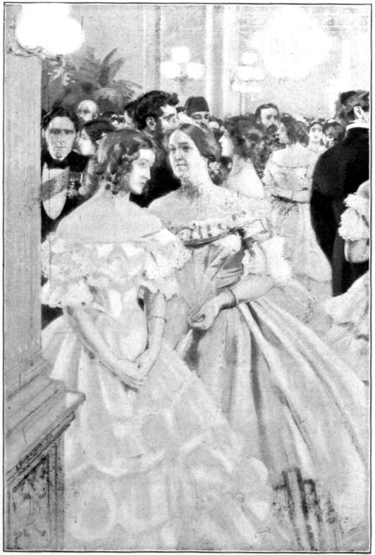 two ladies at a ball