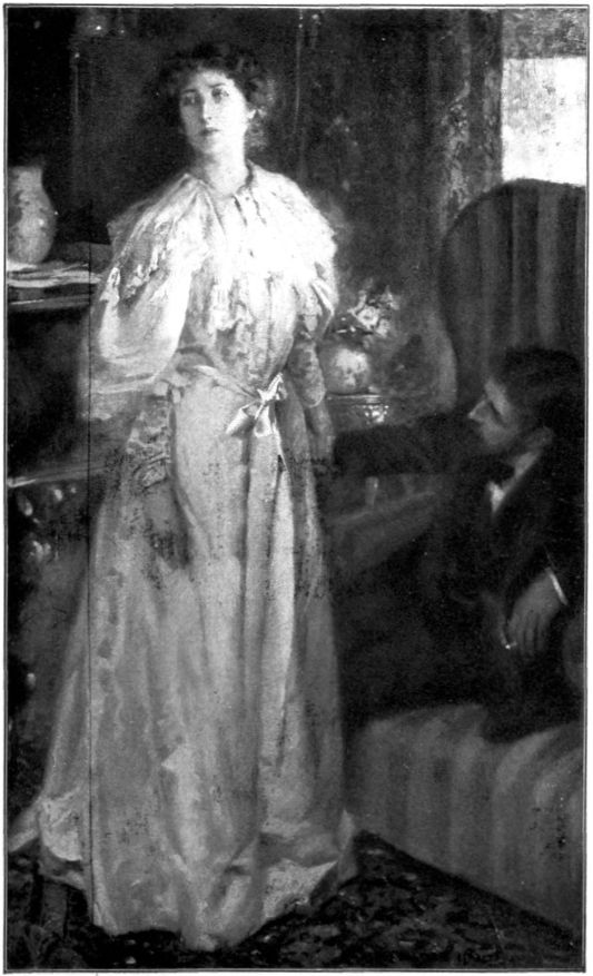 a gentleman tries to reason with a lady