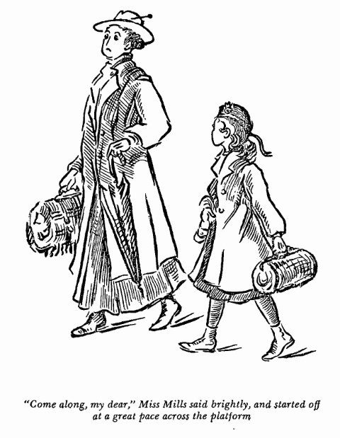 Susannah at the train station