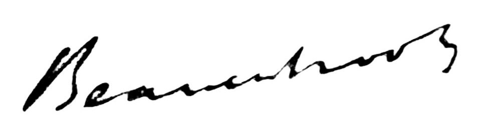 Beaverbrook signature