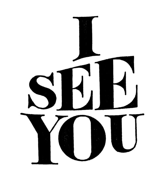 Book title: I See You