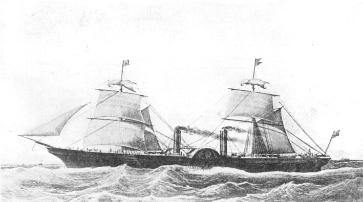 ship at sea