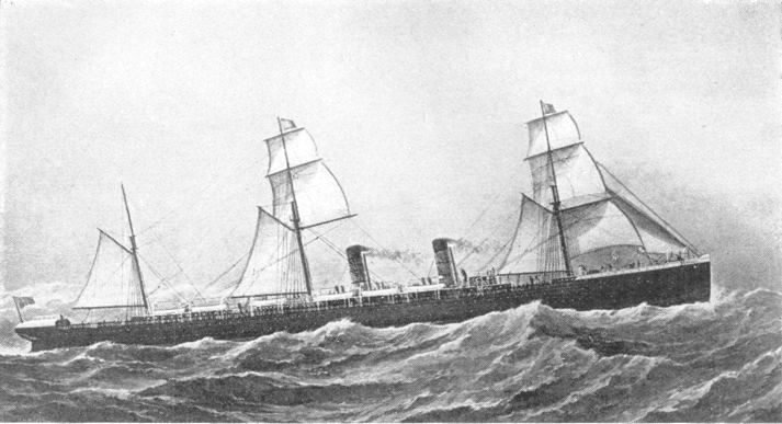 ship at sea