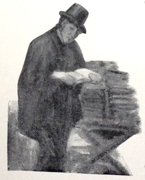 Man reading a book