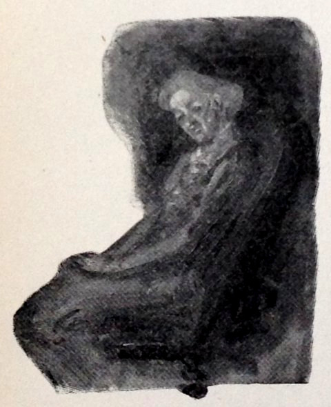 Woman sitting in a chair