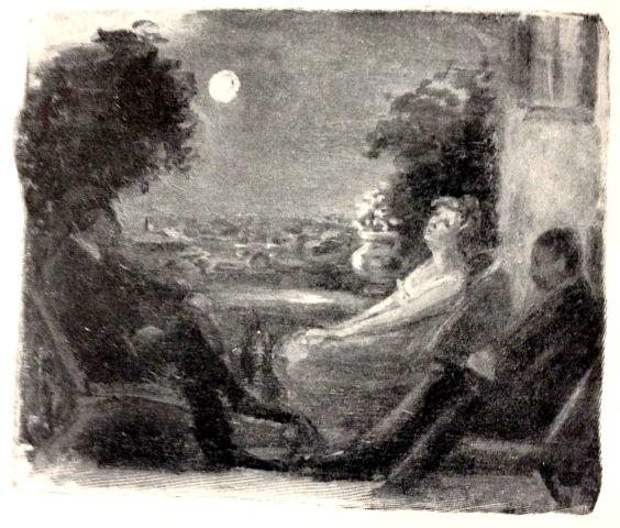 People viwing the moon