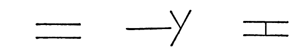 3 brands: ⚌ ⚊Y ⚌⊤⚌