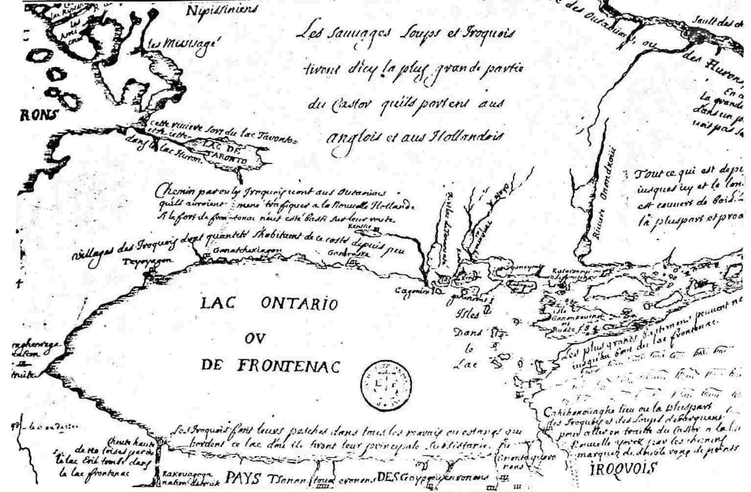 Map, c. 1673