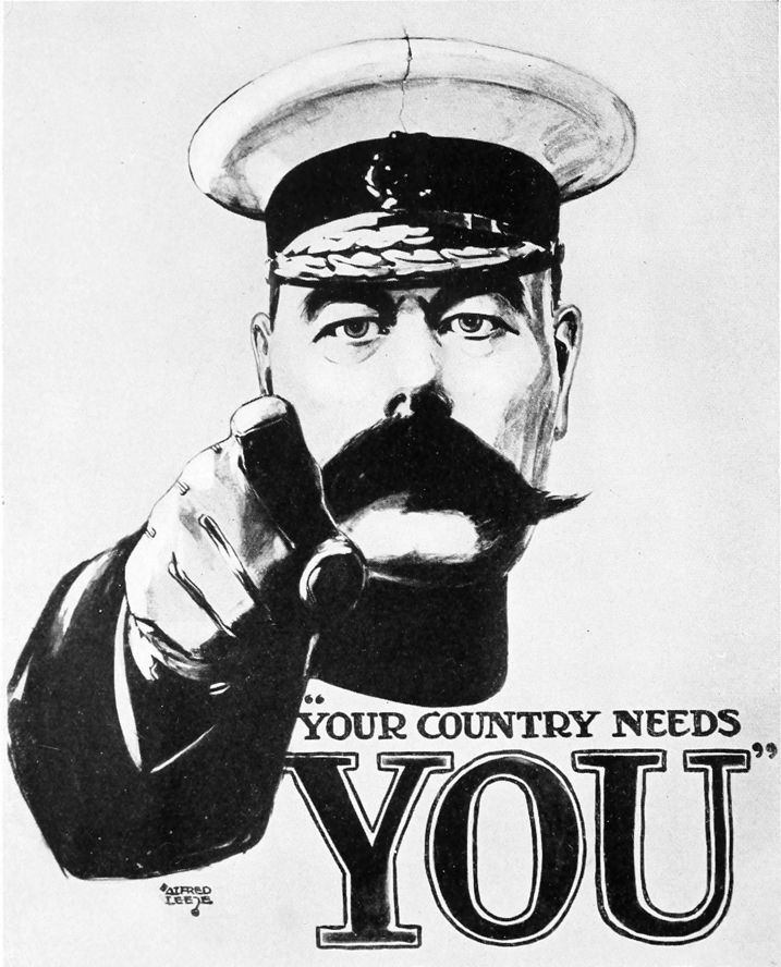 Lord Kitchener pointing his finger