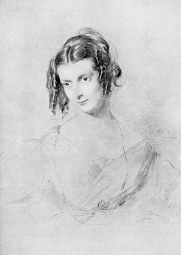 portrait of Laura Thornton with ringlet curls around the face
