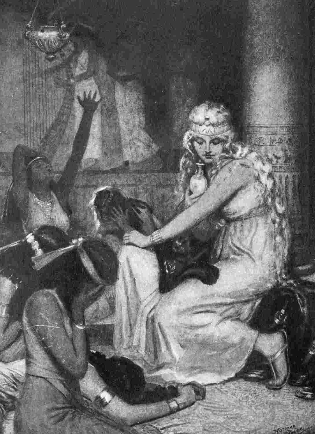 Princess talks to waiting women