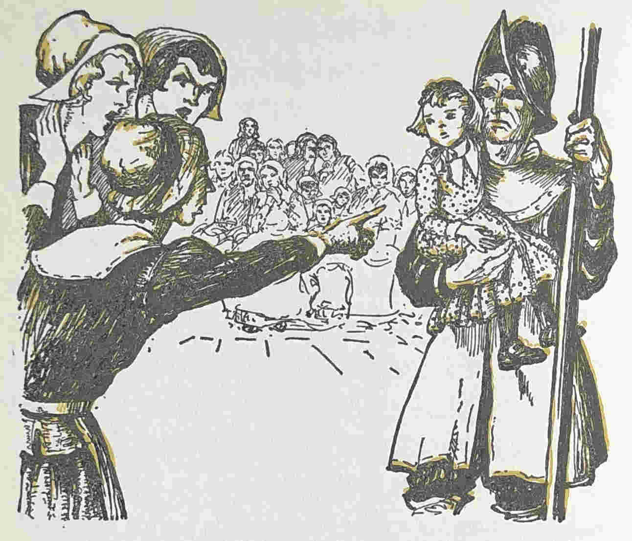 Child being sent to prison