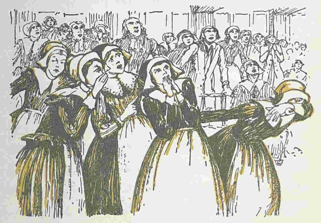 Crowd witnessing something