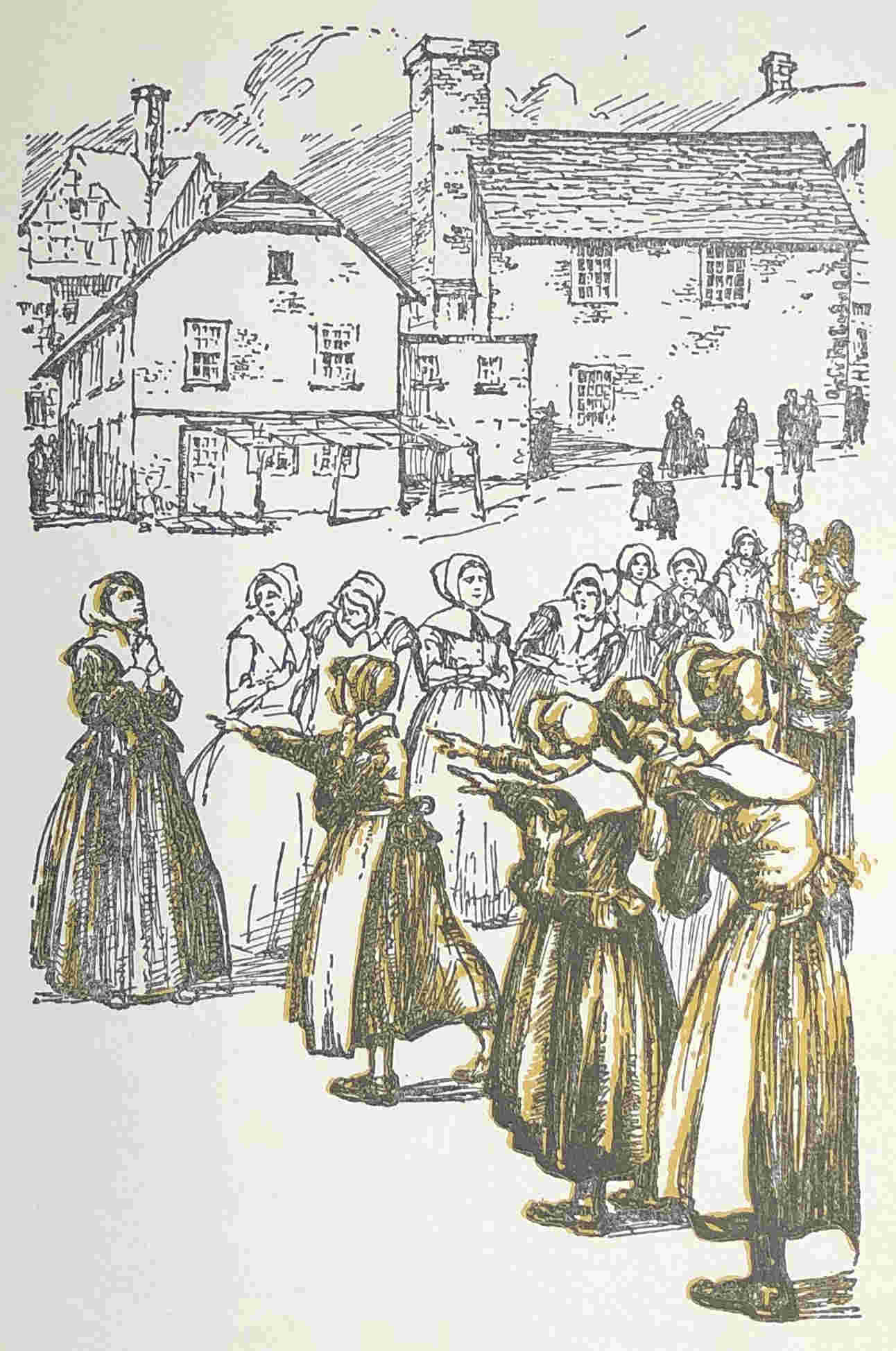 Girls accusing another woman