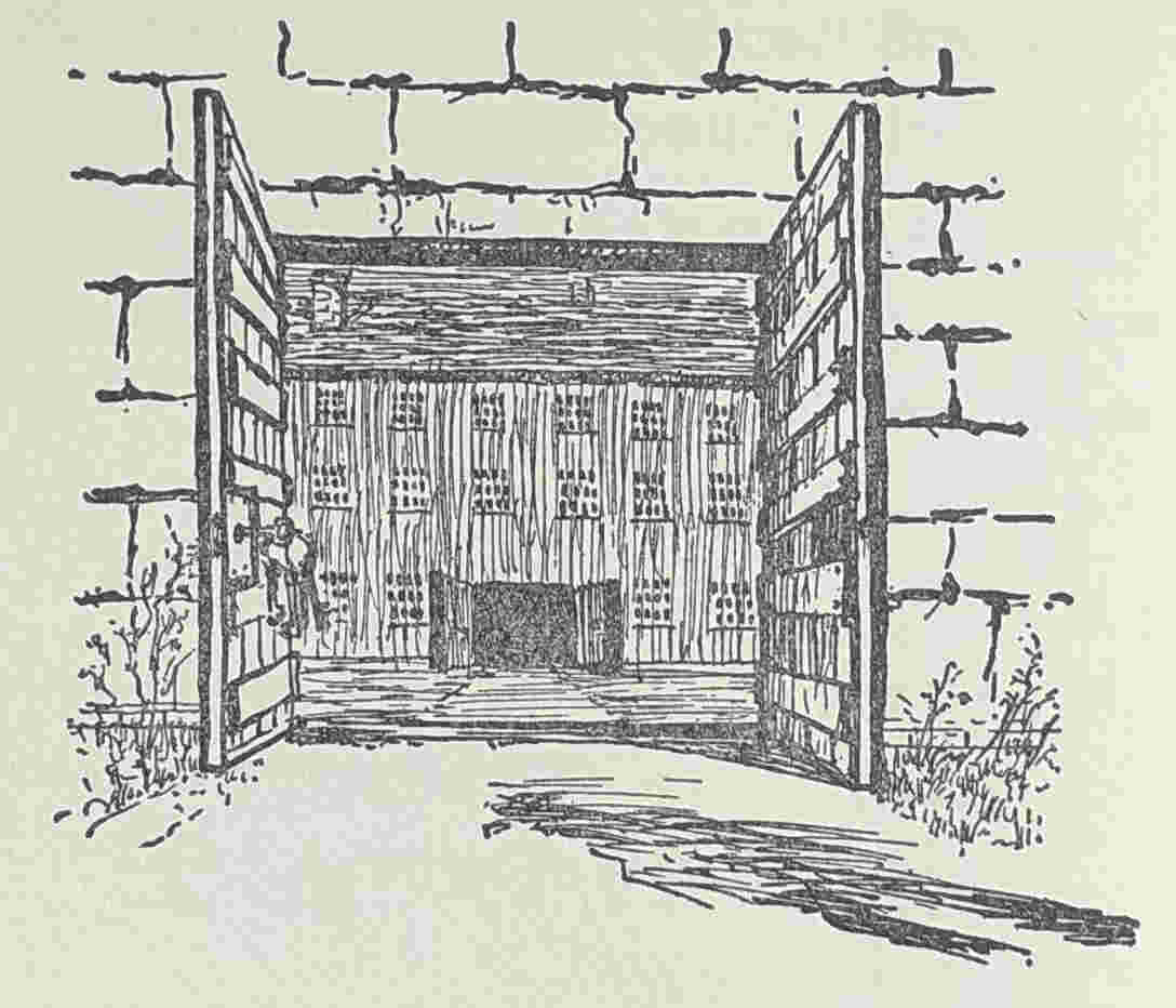 Prison gates