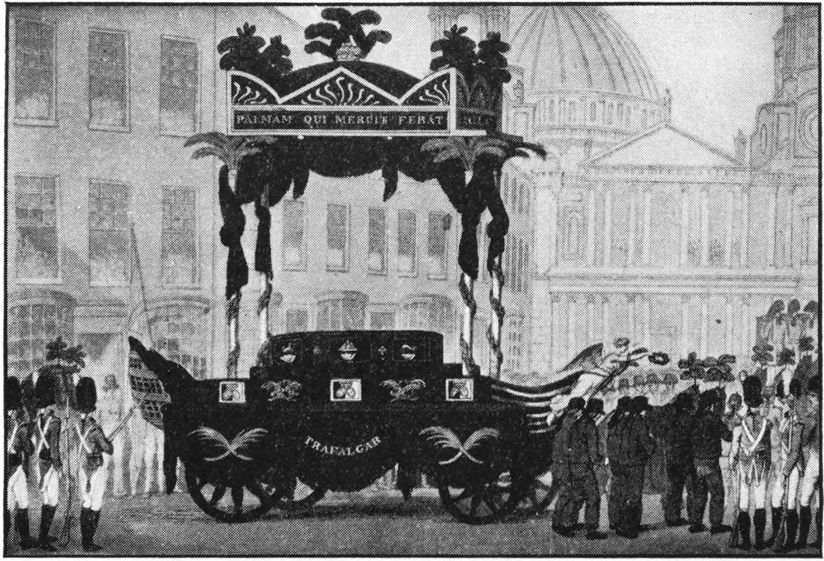 the funeral cortege