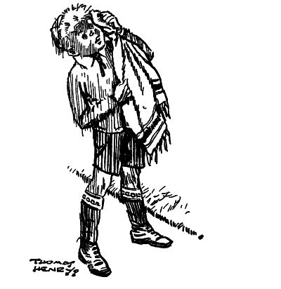 Ginger with towel in hand dripping wet and talking up to William