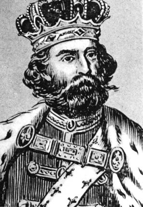 woodcut of ancient aristocrat