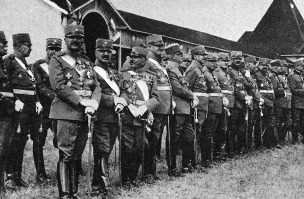 several military officers