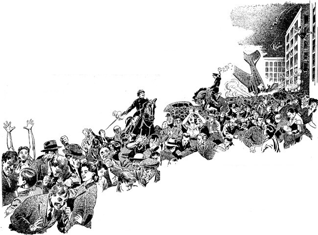 thousands of people were seized with an insane mirth