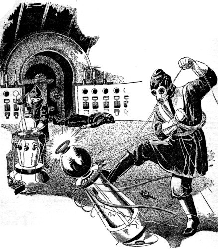  I ripped at the wires of the diabolical crimson globe