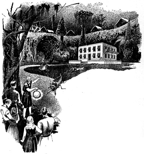 'Here we are,' father told us.