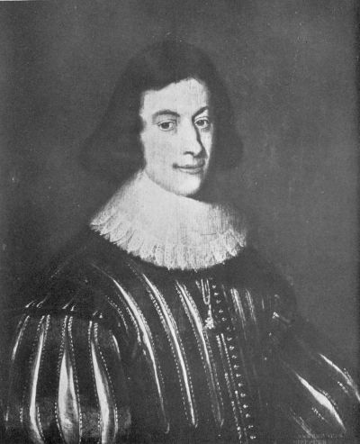 portrait picture of Montrose with white lace collar