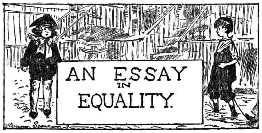 An Essay in Equality